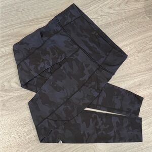 Lululemon Fast and Free High-Rise Tight 28" - Incognito Camo Multi Grey